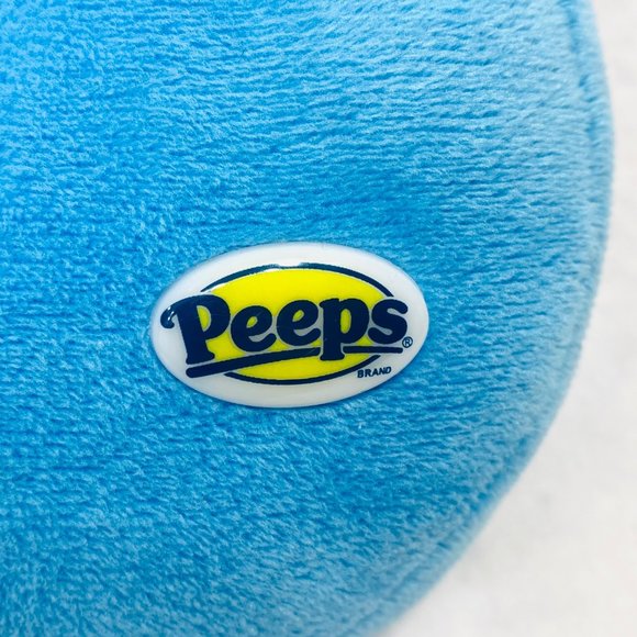 Just Born Blue Peeps Plush Rabbit with Swing and Tush Tags 9" - NWT - Picture 3 of 5